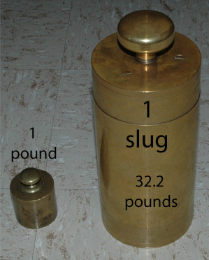 pound vs slug