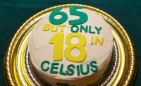 funny birthday cake